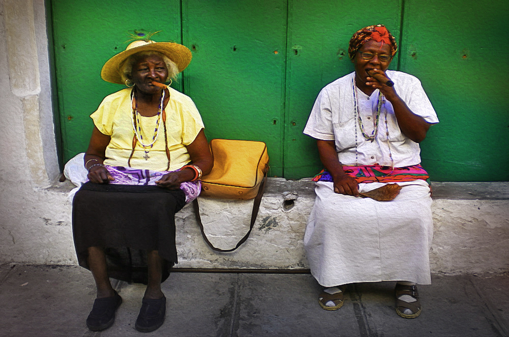 Bajo el hechizo de Cuba y sus habitantes.